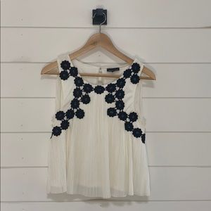 Women’s TopShop Sz. 4 Vintage Style Sleeveless Top